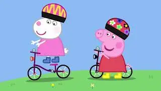 Peppa pig-That flat tire on his bicycle. W/effects[Sponsored by  Preview 2 Effects ]