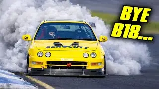 I think we BLEW UP Ronald! - Budget Time Attack Integra