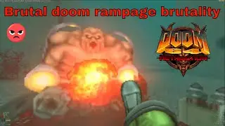 DOOM 64 RETRIBUTION - BONUS FUN MAPS + Brutal doom rampage brutality (May 2022) - HARDCORE
