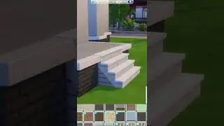 did you know this wall paint and this foundation texture matched? Sims 4 building tips