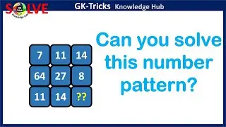 How Many Can Solve This 3&times;3 Cube Pattern Puzzle?