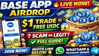 $BASE App Main Airdrop Loading Big  Reward | 100$ থেকে 3000$ কোপ দিন ১ অফারেই #base 