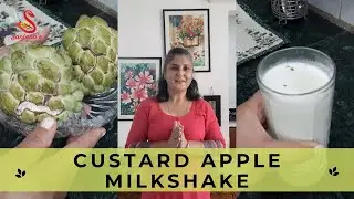 3 Minutes Thursday: How to Make Sharifa Shake | Custard Apple Milkshake |