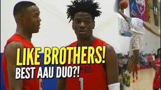 LIKE BROTHERS! Scottie Lewis, Bryan Antoine are AAU Basketball's BEST DUO! UAA Highlights!