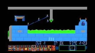 Lemmings Plus III [Timid 09]: Secret Level