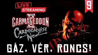 G&aacute;z, v&eacute;r, roncs! | #live #stream #magyar #carmageddon #carpocalypse #car #chaos #fun #game