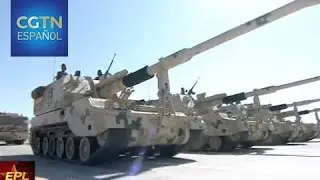 Desfile militar - Destacamento de la Artiller&iacute;a Autopropulsada