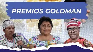 PREMIO GOLDMAN: EL RECONOCIMIENTO M&Aacute;S IMPORTANTE PARA DEFENSORES DEL PLANETA