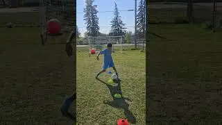 Ball control training #footwork #soccertraining #soccerplayer #soccerclips #soccerskills