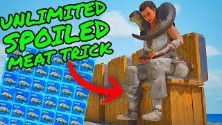 INSTANT SPOILED MEAT TRICK in Ark Survival Ascended! NEW ASA Feature!!