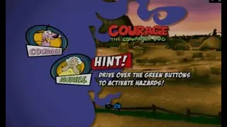 Courage The Cowardly Dog - The Race // Cartoon Network Racing