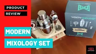 Modern Mixology Cocktail Shaker Set &ndash; Professional Home Bartender Kit