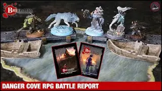 BRUTALITY BATTLE REPORT - Danger Cove RPG Narrative Mission Playthrough - AWESOME New Way To Play