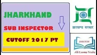 CUTOFF JHARKHAND SUB INSPECTOR 2017