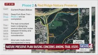 Nature preserve plan raising concerns among trail users