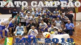 Pato Campe&atilde;o LNF 2018! Gols Atl&acirc;ntico 4(1)x(2)2 Pato - FINAL 2&ordm; Jogo Liga Nacional de Futsal 2018