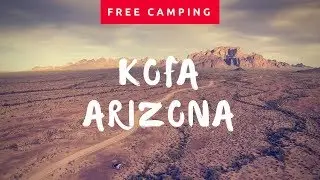 Free Camping Kofa, Arizona