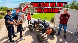 Spoiled HOA Karen&rsquo;s Daughter Stole My ATV &mdash; Claimed She Was Untouchable, Left in Handcuffs