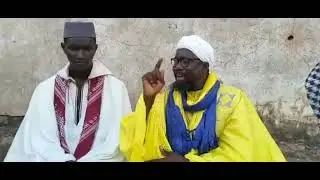 Le fils  de kan mamadou  souaré dit ( cisse  kéba ) de Guinée-Bissau  à rendu  visite  à albourack