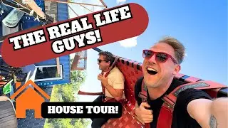 THE GEOCACHING VLOGGER VISITS THE REAL LIFE GUYS! (House Tour)