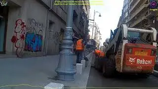 🚴‍♀️ Cycling on Calea Victoriei Bike Path 🚲 | Bucharest, Romania 🇷🇴 | 13.08.2014 POV Ride