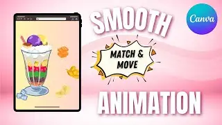 How to Use Match and Move Transition in Canva | Smooth Animated Tutorial