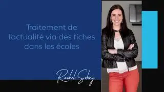 Traitement de l'actualit&eacute; via des fiches dans les &eacute;coles