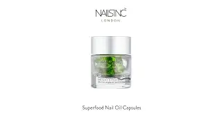 【NAILS INC / ネイルズインク】 NAIL KALE  Superfood Nail Oil Capsules