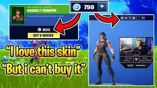 Tfue Wants To Buy Assault Trooper Skin, Explains Why This Can't Happen...