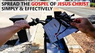 Gospel Tract Distribution | HOW I Do It & WHY It&rsquo;s Effective