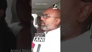 &ldquo;Please step out and participate in voting&rdquo; BJP MP Arvind Dharmapuri requests people to cast a vote