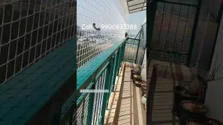 Pigeon net for balcony🤯,bird net||Call📞9900833388|#emmanuelsafetynets #pigeonnet #shorts #safetynet