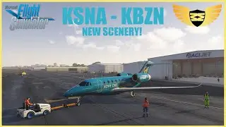 Citation X Hope one Virtual airline! *NEW Scenery!* KSNA to KBZN