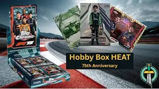 Trying F1 Cards as a New Hockey Collector | 2025 Topps Chrome Hobby Box (Beginner POV)