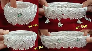 Silver Kamarband Simple Designs Weight And Price || full kamarband designs with weight and price