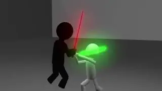 Stickman Fight with Lightsaber [trailer]