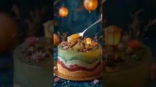 &ldquo;Lantern Lake Reverie Cake&rdquo; ✨#fyp #foryou #viralvideo #views