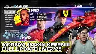 HURRY UP!!! F1 09 MOD 25 UPDATE PPSSPP IS SO COOL