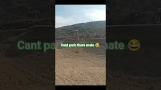 yeahboy 😆 the Day walker showing off his parking skills  #greenlaning #trail #enduro