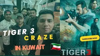 Tiger 3 Movie Craze In Kuwait 🇰🇼 2nd Day Night Show !! #mrrazzakvlogs #tiger3 #salmankhan #kuwait