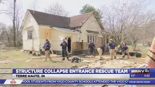 Honey Creek Fire Department establishes a Structure Collapse Entrance Rescue Team