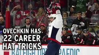 Alex Ovechkin scores back-to-back hat tricks... again