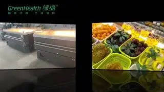 Supermarket Commercial Horizontal Fruit Showcase