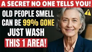 99% of People DON'T Know THE Unpleasant Odor Specific To Seniors &mdash; Just Wash THIS Spot Properly!