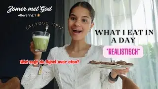 What I Eat in a Day 🍽️ | Lactosevrij & Gevarieerd