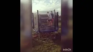 Тест драйв батута 8 футов!