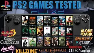 PCSX2 on Steam Deck | PS2 Games Performance Tested