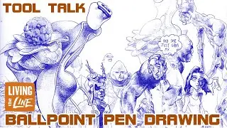 Ballpoint Pen Drawing - TOOL TALK