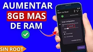 Como Aumentar Hasta 8GB Memoria RAM Cualquier CELULAR Sin Root | 2026 ✅