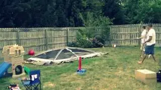 Coleman 10 Person Tent Set Up